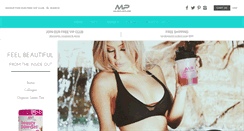 Desktop Screenshot of musclepure.com